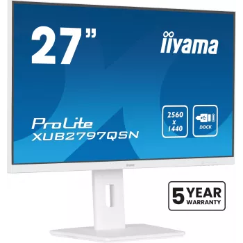iiyama G-MASTER XUB2797QSN-W2 computermonitor 68,6 cm (27 inch) 2560 x 1440 pixel Quad HD LED wit