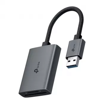 Kaartlezer TP-LINK UA430 USB 3.2 Gen 1 Type-C — MicroSD / SD, grijs
