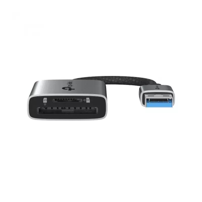 Kaartlezer TP-LINK UA430 USB 3.2 Gen 1 Type-C — MicroSD / SD, grijs