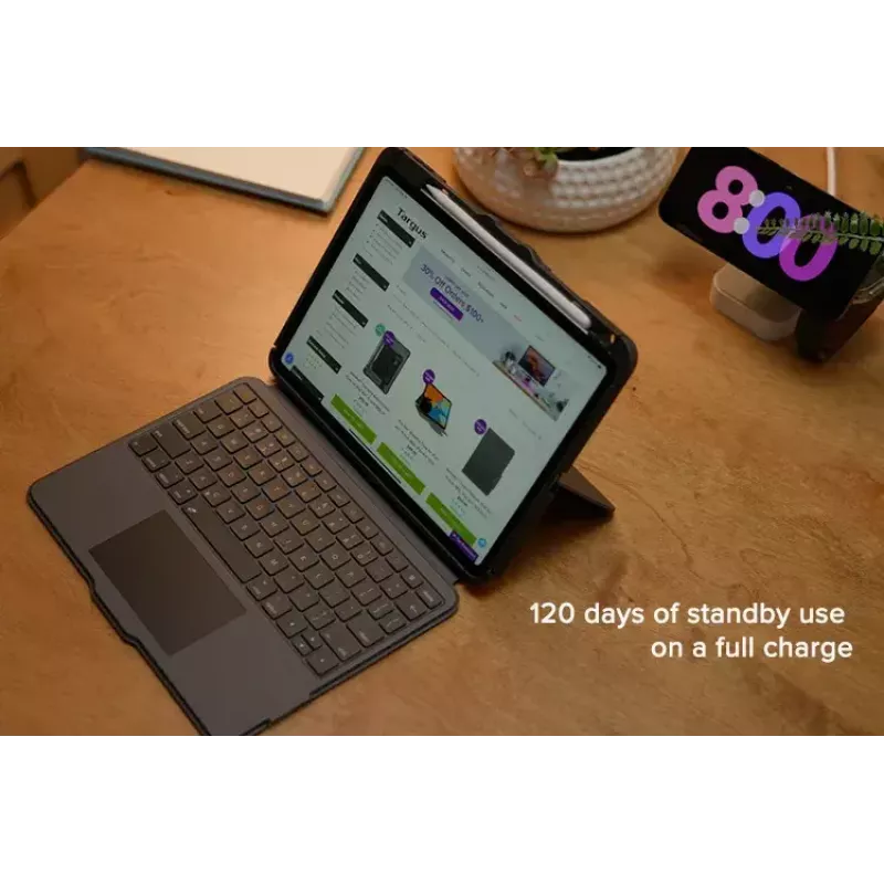 Targus VersaVu QWERTY Nordic Bluetooth-toetsenbord met trackpad zwart