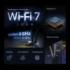 TP-Link BE6500 interne WLAN/Bluetooth 2880 Mbit/s tri-band Wi-Fi 7
