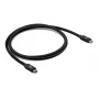 USB Type-C-kabel CLUB3D CAC-1570 1,2m — 80Gbps, 240W, ondersteunt 8K@240Hz, zwart