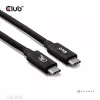 USB Type-C-kabel CLUB3D CAC-1570 1,2m — 80Gbps, 240W, ondersteunt 8K@240Hz, zwart