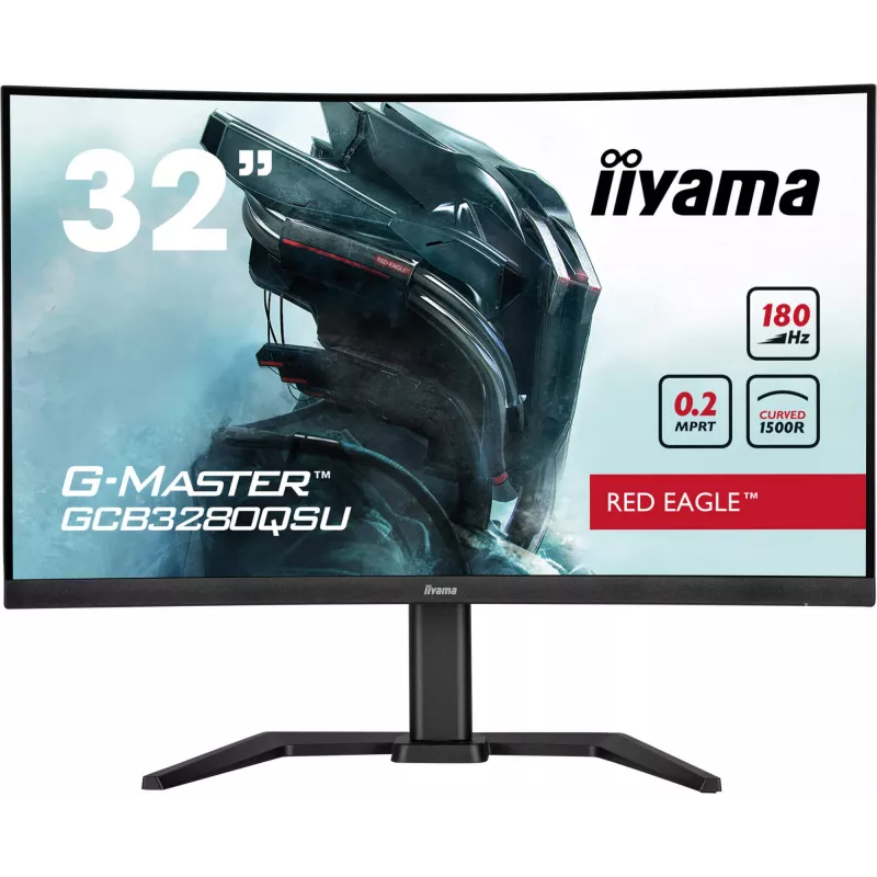 iiyama G-MASTER GCB3280QSU-B2 computermonitor 80 cm (31,5 inch) 2560 x 1440 pixels Dual QHD LED zwart