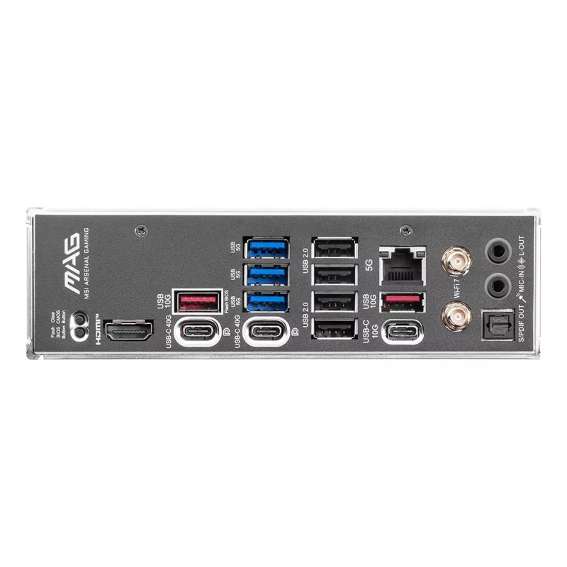 Moederbord MSI MAG X870E TOMAHAWK WIFI — AMD X870E, Socket AM5, ATX, 4x DDR5 DIMM, 4x M.2, Wi‑Fi, 5Gb Ethernet