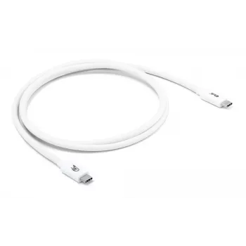 Club3D CAC-1572 USB 80 Gbps-gecertificeerde kabel, USB-C naar USB-C, 240 W PD, 8K240Hz, 1,2 m, wit