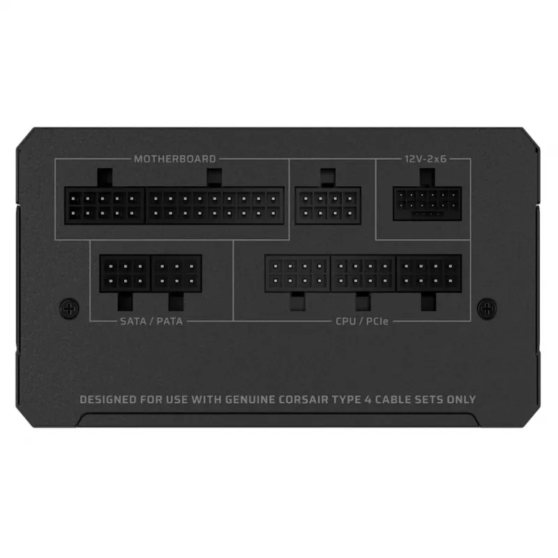 CORSAIR voeding - 1000W RMe Serie RM1000e 24-pin ATX zwart