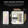 CORSAIR pc-behuizing - 5000T LX RGB midi-tower (tempered Glass) wit