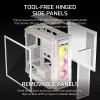 CORSAIR pc-behuizing - 5000T LX RGB midi-tower (tempered Glass) wit