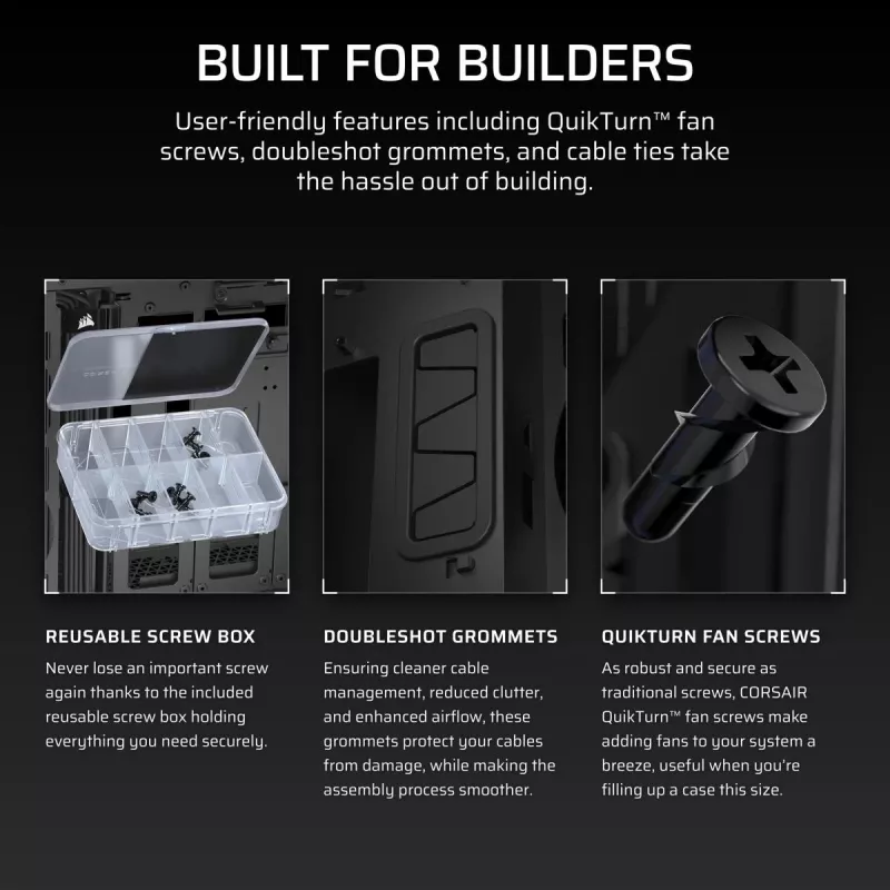CORSAIR pc-behuizing - Icue Link 5000t Lx RGB mid-tower High-Performance