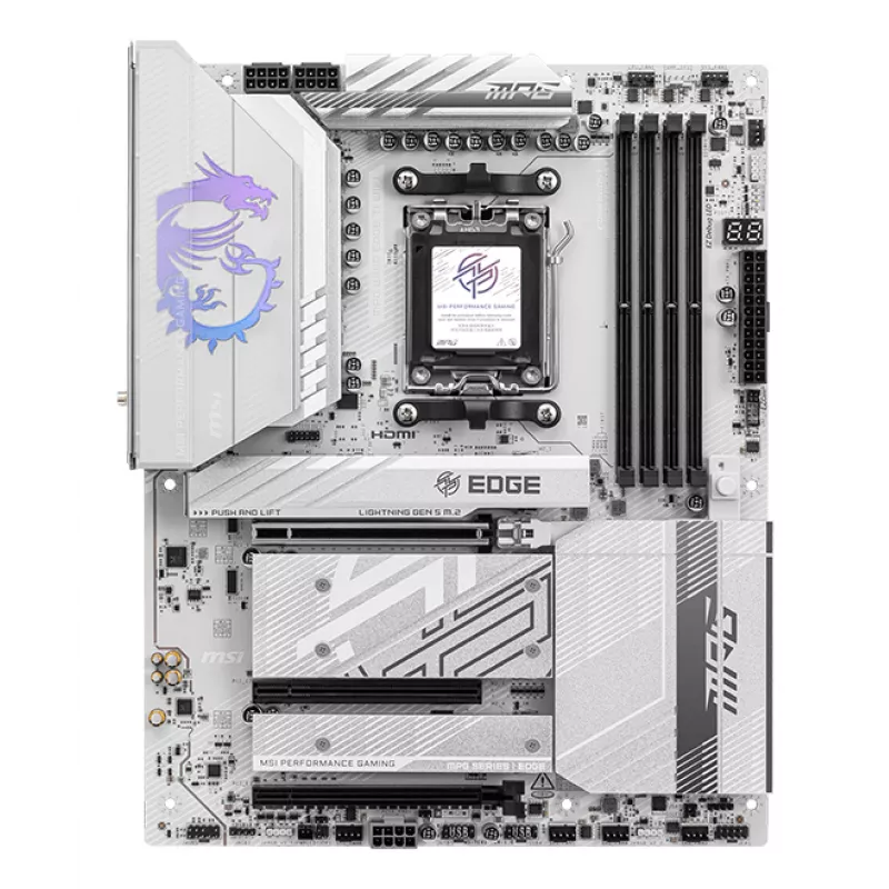 MSI MPG B850 EDGE TI WIFI moederbord AMD B850 Socket AM5 ATX