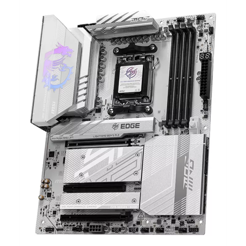 MSI MPG B850 EDGE TI WIFI moederbord AMD B850 Socket AM5 ATX