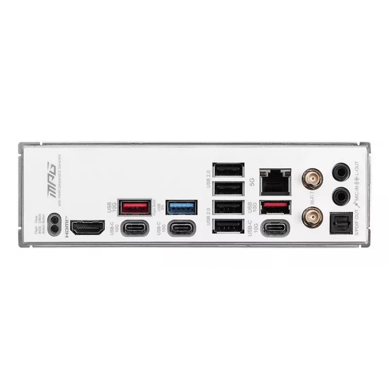 MSI MPG B850 EDGE TI WIFI moederbord AMD B850 Socket AM5 ATX