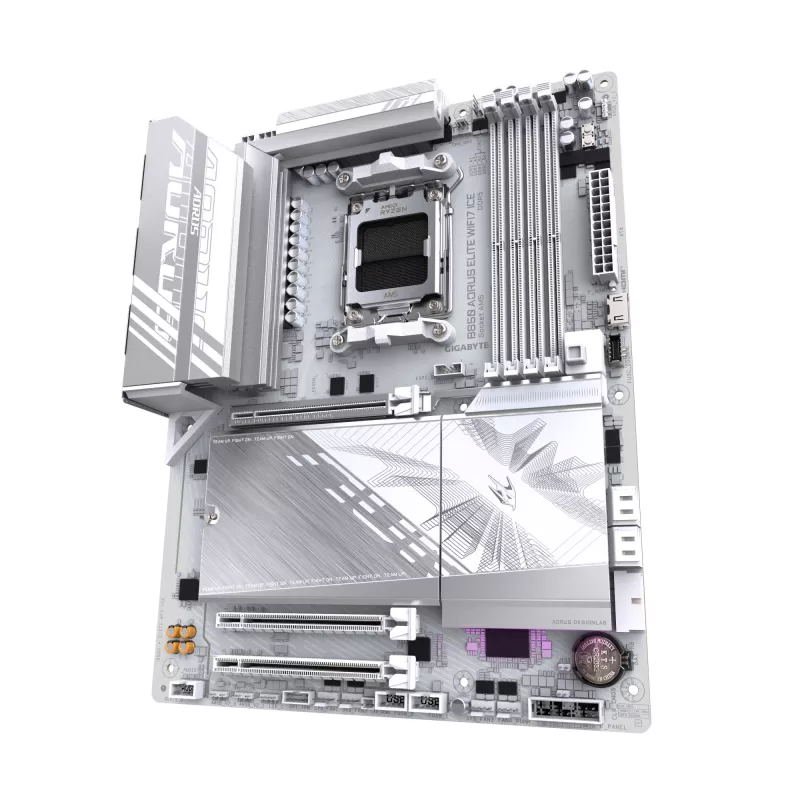 Moederbord GIGABYTE B850 AORUS ELITE WIFI7 ICE, B850, AM5, ATX