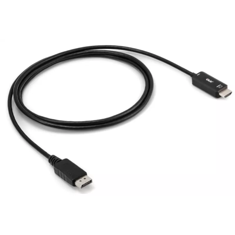 CLUB3D CAC-1083 DisplayPort-kabel 2 m HDMI type D (Micro) zwart