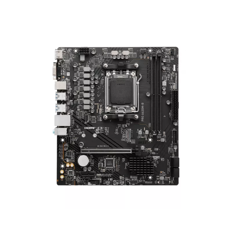Moederbord MSI PRO A620M-B, AMD A620, socket AM5, Micro ATX