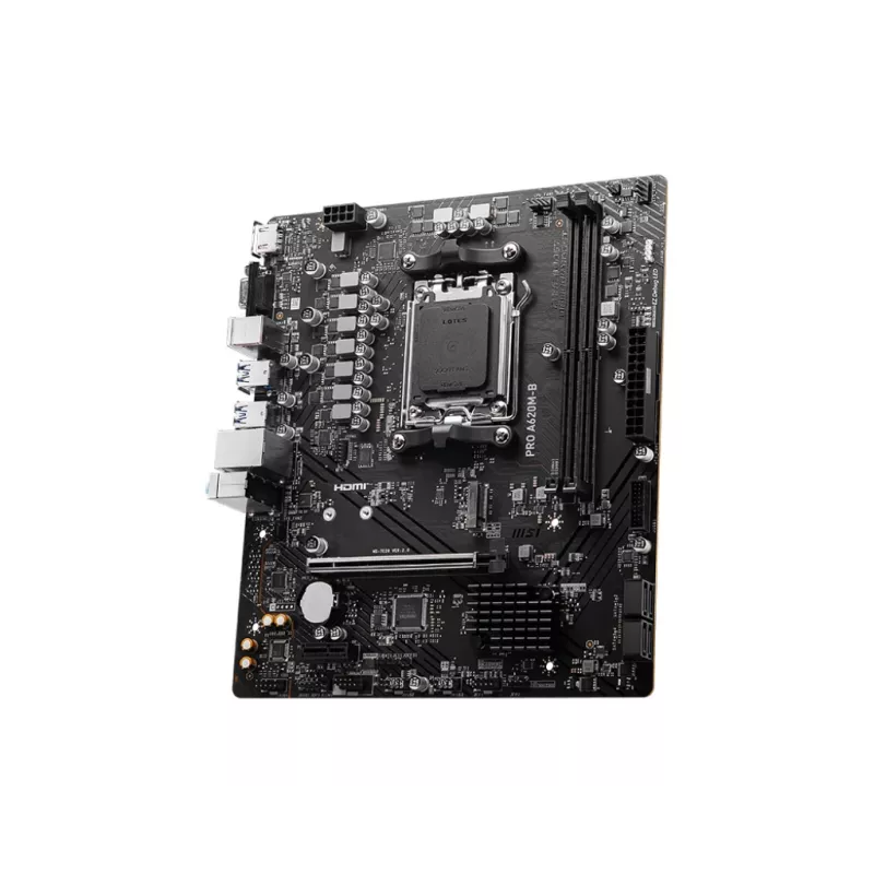 Moederbord MSI PRO A620M-B, AMD A620, socket AM5, Micro ATX