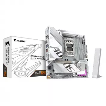 Moederbord GIGABYTE B850M AORUS ELITE WIFI6E, AMD B850, socket AM5, Micro ATX