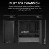 CORSAIR FRAME 4000D midi-tower behuizing zwart