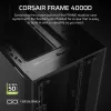 CORSAIR FRAME 4000D midi-tower behuizing zwart
