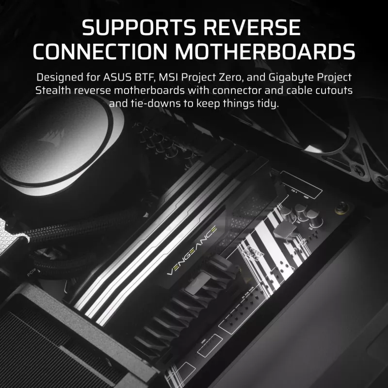 CORSAIR FRAME 4000D midi-tower behuizing zwart