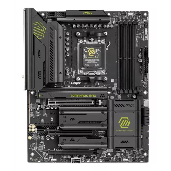 Moederbord MSI MAG B850 TOMAHAWK MAX WIFI — AMD B850, socket AM5, ATX, DDR5, 4×M.2, Wi-Fi 7, 5Gb LAN, 7.1 audio