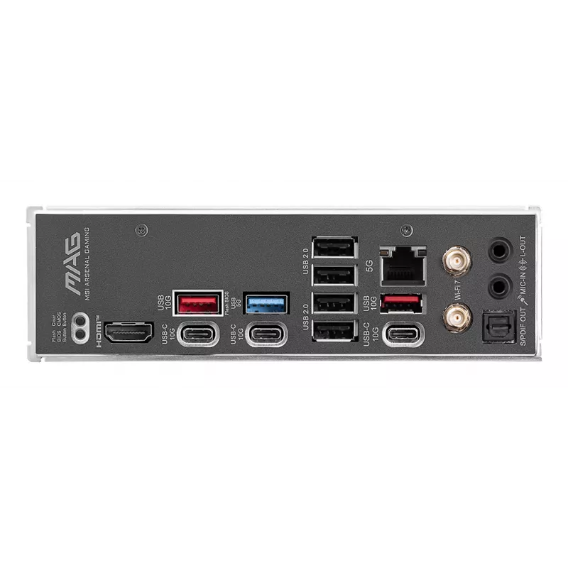 Moederbord MSI MAG B850 TOMAHAWK MAX WIFI — AMD B850, socket AM5, ATX, DDR5, 4×M.2, Wi-Fi 7, 5Gb LAN, 7.1 audio