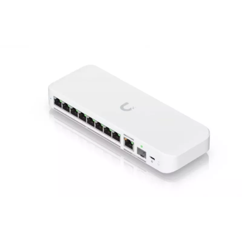 Managed Switch UBIQUITI UniFi Flex 2.5G USW-FLEX-2.5G-8 — 8× 2.5G RJ-45, 1× 10G SFP+, L2, 60 Gbit/s
