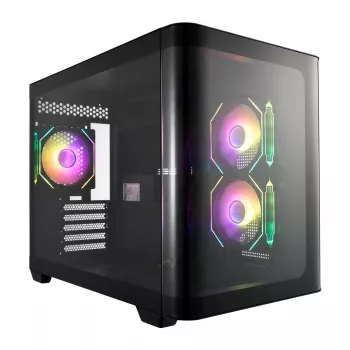 FSP S380-BA behuizing mini tower mITX, mATX zwart ARGB