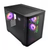 FSP S380-BA behuizing mini tower mITX, mATX zwart ARGB