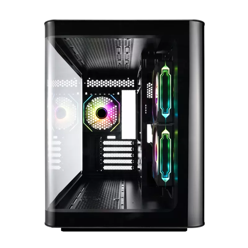 FSP S380-BA behuizing mini tower mITX, mATX zwart ARGB
