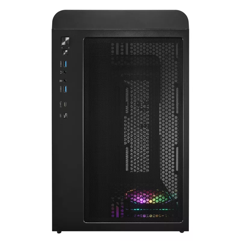 FSP S380-BA behuizing mini tower mITX, mATX zwart ARGB