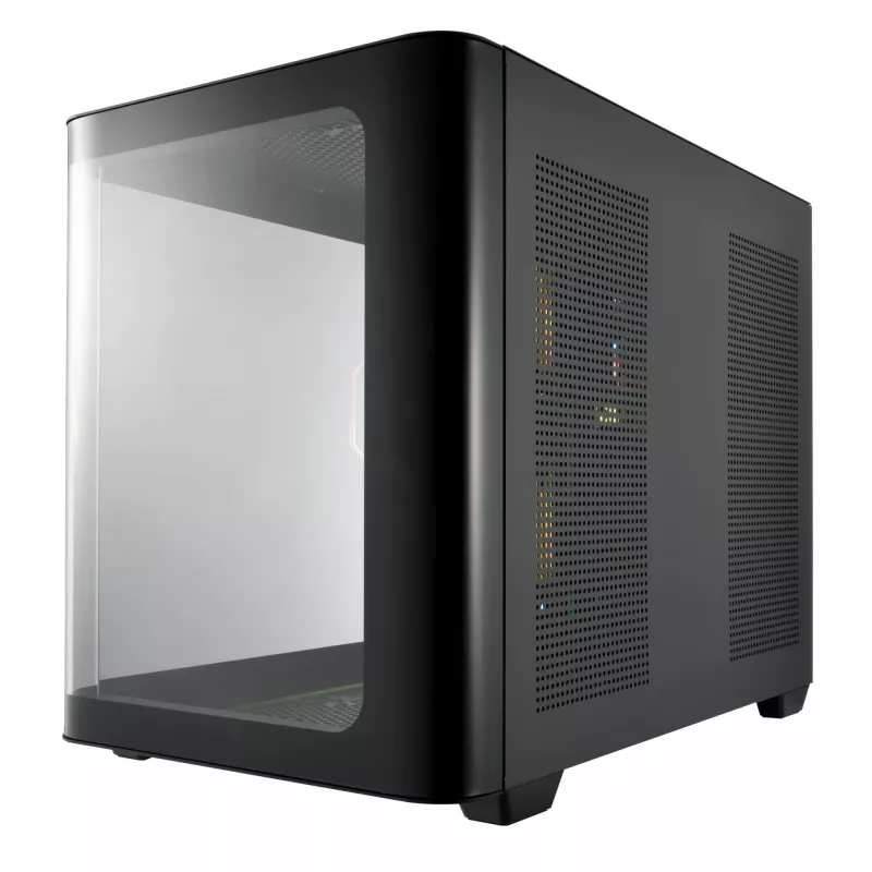 FSP S380-BA behuizing mini tower mITX, mATX zwart ARGB