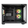 FSP S380-BA behuizing mini tower mITX, mATX zwart ARGB