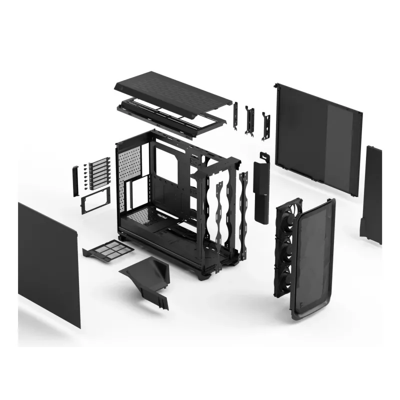 FRACTAL DESIGN Meshify 3 XL zwart solid