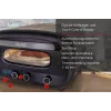 Unold 68805 pizzasteen 1 pizza 1700 W zwart