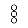 PanzerGlass ® Hoops® keramische camera-lensbescherming voor Samsung Galaxy S25