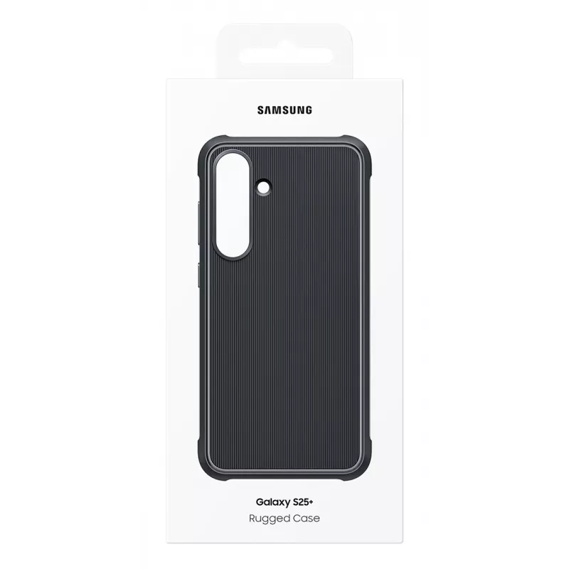 Samsung EF-RS936 Rugged Case voor Galaxy S25+, TPU/polycarbonaat, zwart