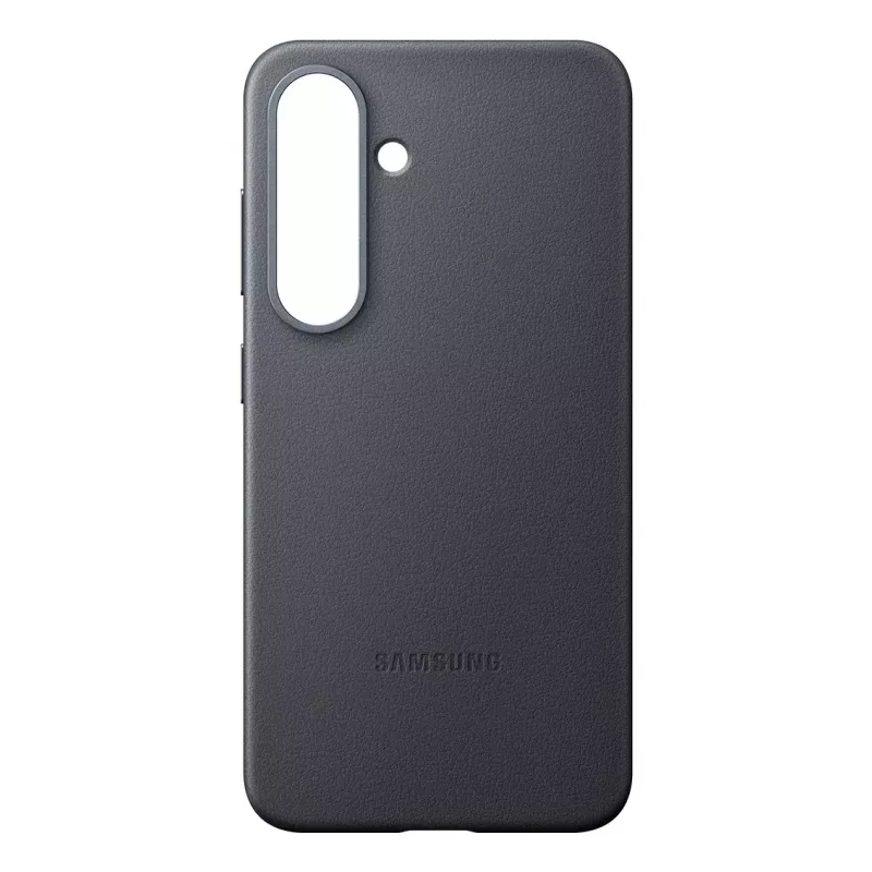 Hoesje Samsung Galaxy S25 kunstleren hoesje zwart