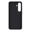 Hoesje Samsung Galaxy S25 kunstleren hoesje zwart
