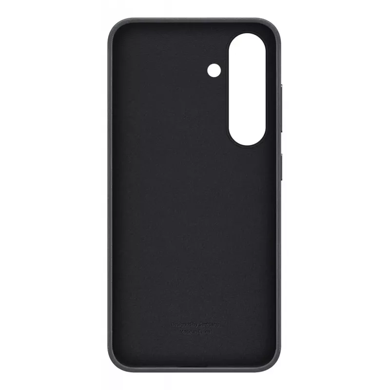 Hoesje Samsung Galaxy S25 kunstleren hoesje zwart