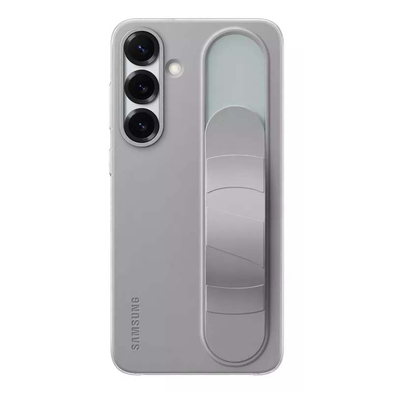 Samsung EF-GS938CJEGWW Standing Grip Case voor Galaxy S25 Ultra, siliconen, grijs