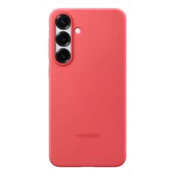 Samsung siliconen case voor Galaxy S25+, cover, Samsung, Galaxy S25+, 17 cm (6,7 inch), rood