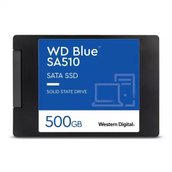 WESTERN DIGITAL SSD - WD Blue SA510 - 500GB - SATA 6Gb/s - 2.5in - 7mm met behuizing