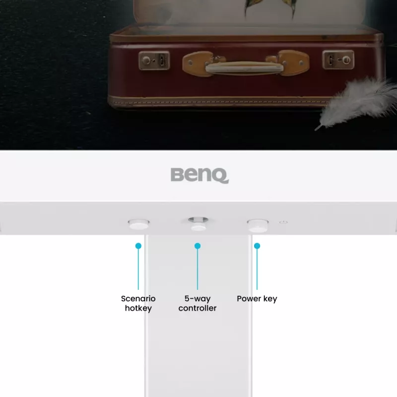 BenQ EW3290U Computerscherm 79,2 cm (31,2 inch) 3840 x 2160 Pixel 4K Ultra HD LED Wit