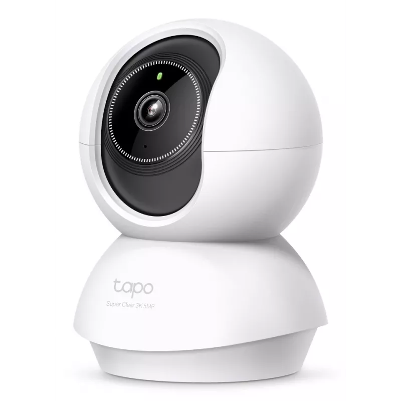 TP-Link Tapo Pan/Tilt AI Home Security Wi-Fi Camera SPEC: 3K 5MP (2880×1620), 2.4 GHz, horizontaal 360º