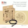 CLUB3D DisplayPort™ 2.1 DP54™ VESA® gecertificeerde kabel 8K120Hz 3m/ 9.84ft