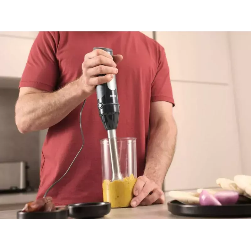 Braun MultiQuick 5 Pro 0.6 L Staafmixer 1000 W Zwart, Zilver