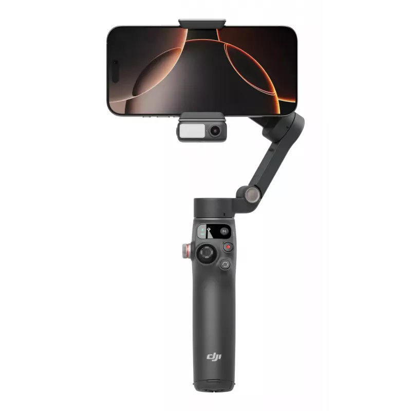 DJI Osmo Mobile 7P smartphonegimbal, 3-assige stabilisatie, ActiveTrack 7.0, telescoopstang, Bluetooth 5.3, donkergrijs