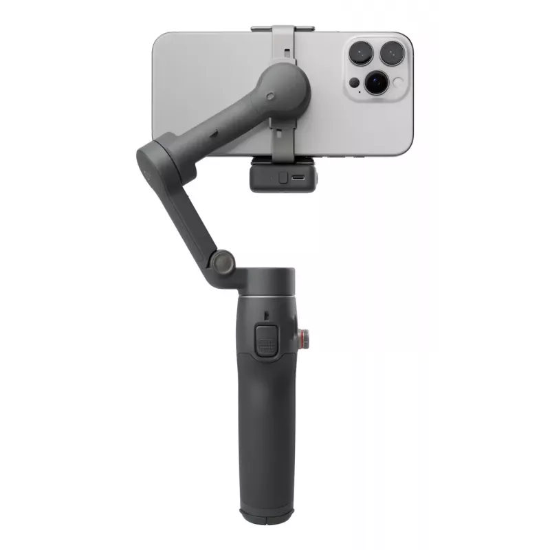 DJI Osmo Mobile 7P smartphonegimbal, 3-assige stabilisatie, ActiveTrack 7.0, telescoopstang, Bluetooth 5.3, donkergrijs